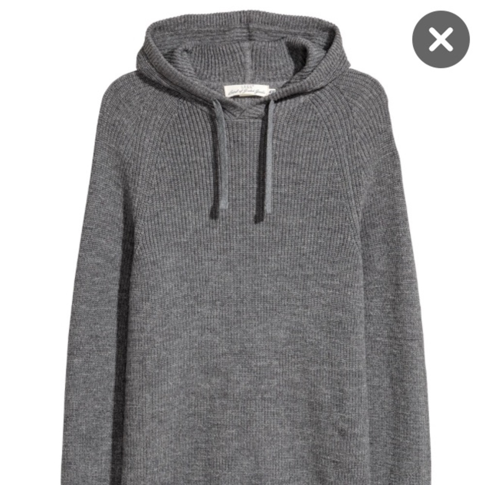 Soft rib- knit sweater